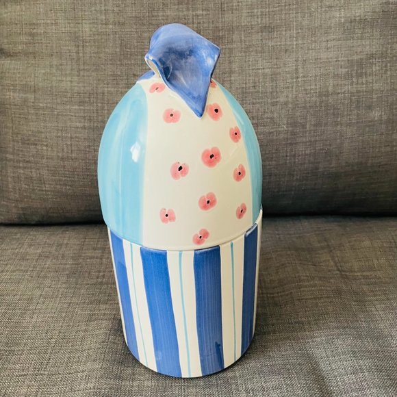 ITALICA ARS MID CENTURY MODIGLIANI ITALIAN ART POTTERY 12” READ - Picture 5 of 8